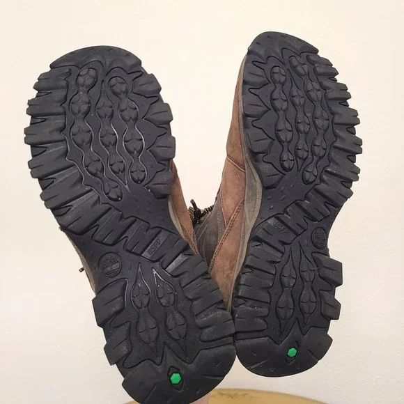 Timberland Mt Maddsen US 9.5 Brown Leather Waterproof Hiking Boots Trail Outdoor